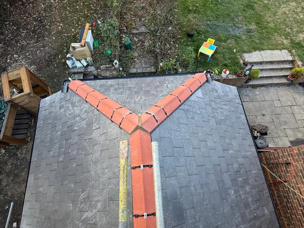 Slate roof by Stratton Roofing, Sussex